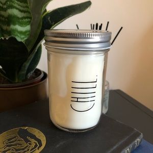 Rae Dunn Eucalyptus Mint Chill Candle